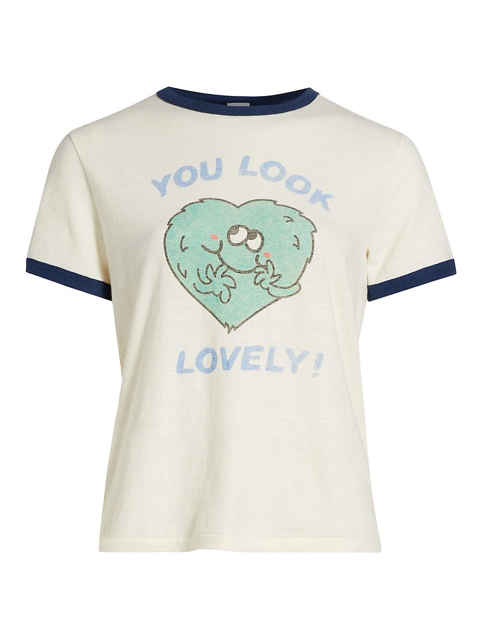 Womens Lovely Ringer T-Shirt Product Image