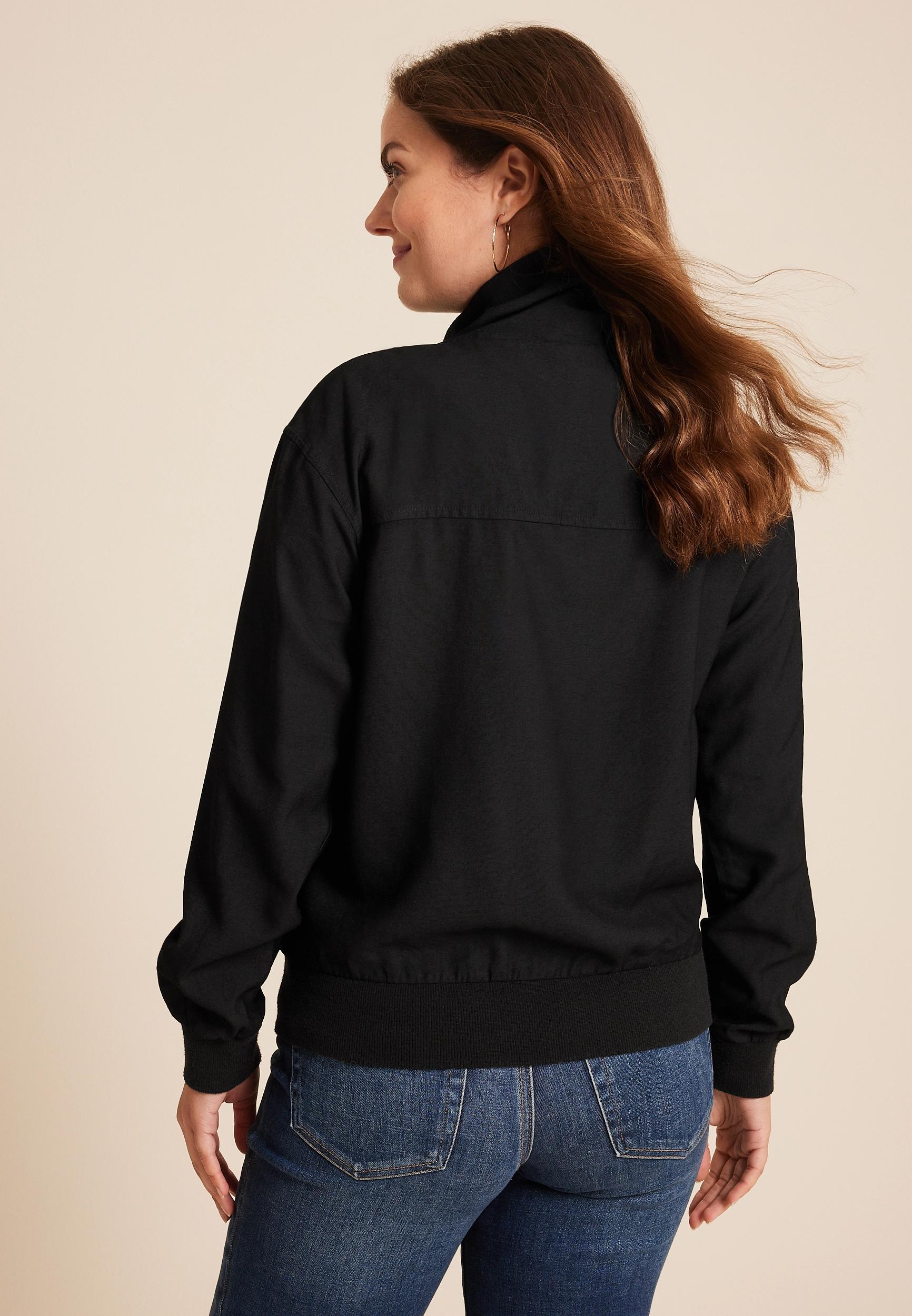 Twill Bomber Jacket Product Image