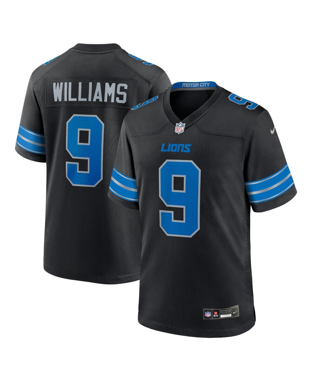 Nike Mens Jameson Williams Detroit Lions Game Jersey - Blue Product Image