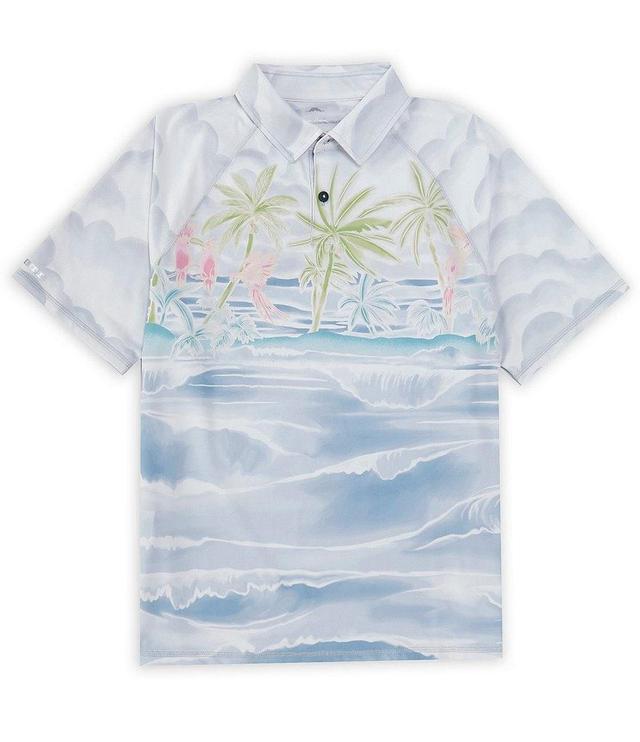 Tommy Bahama IslandZone Flyover Isle Short Sleeve Polo Shirt Product Image