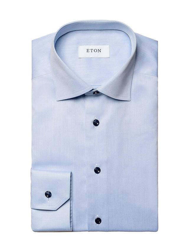 Mens Contemporary Fit Twill Shirt Product Image