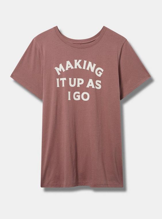 Making It Up Fit Heritage Jersey Tee Product Image