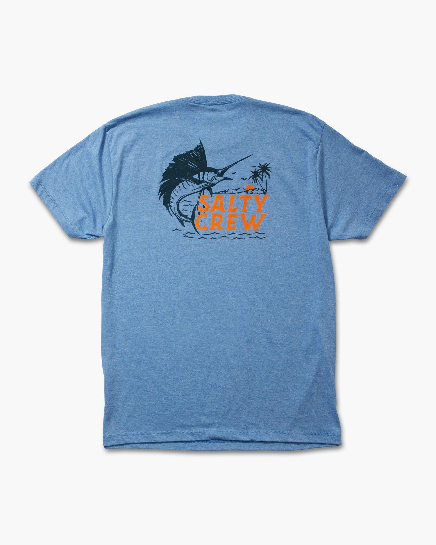 Sailfish Tee - Light Blue Heather Male Product Image