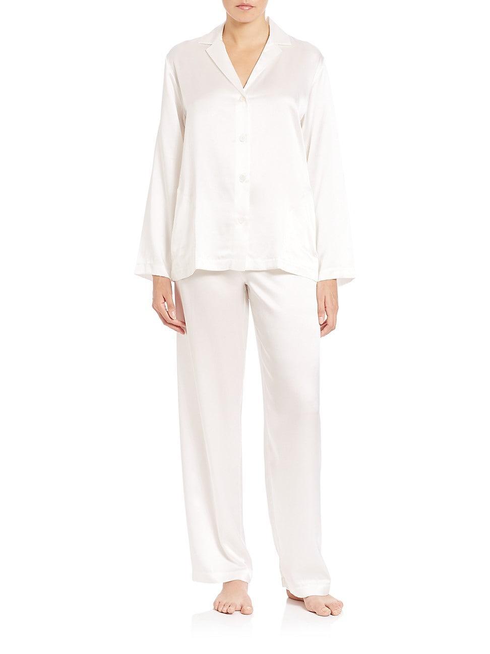 Womens Silk Pajamas Product Image