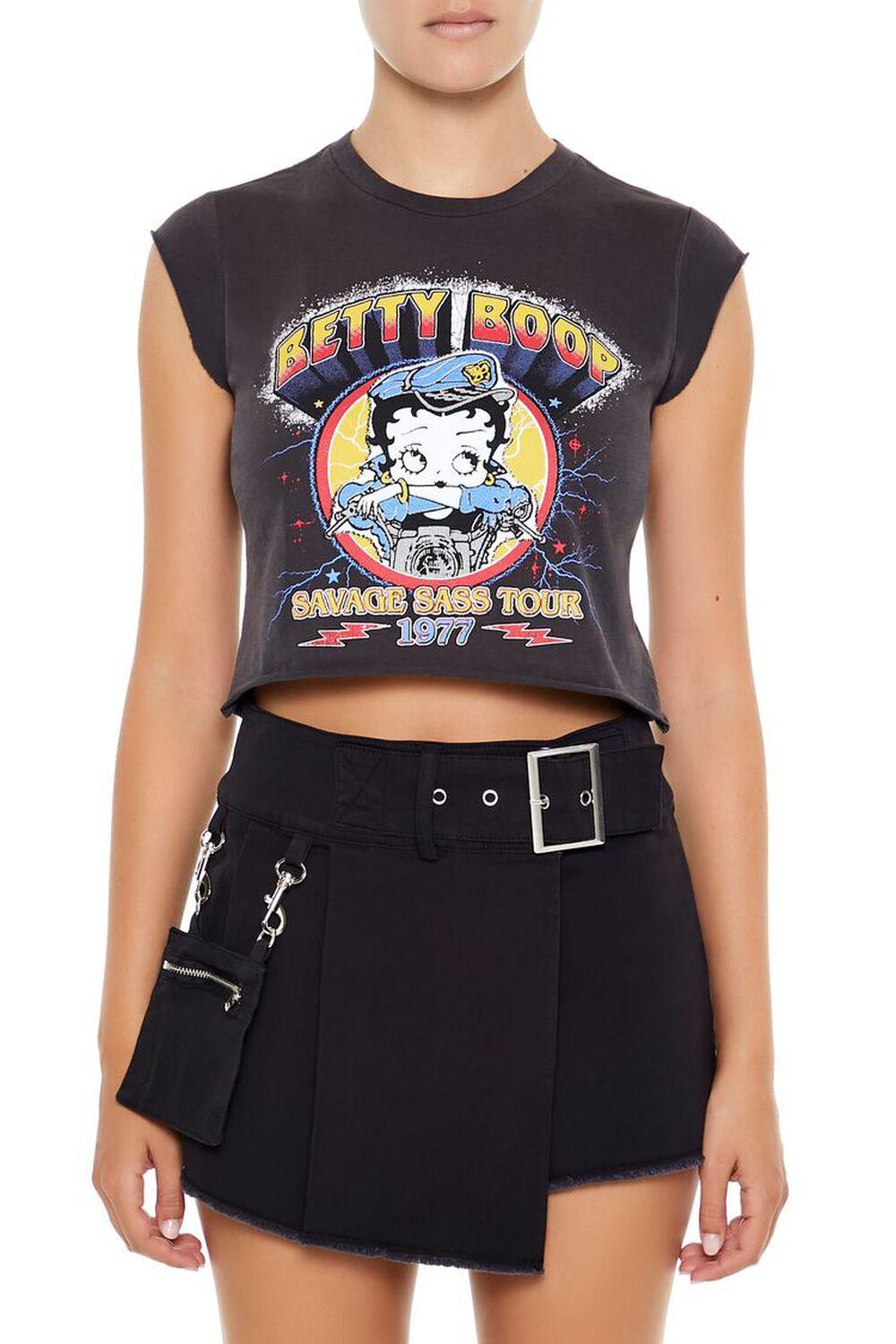 Betty Boop Graphic Muscle Tee | Forever 21 Product Image