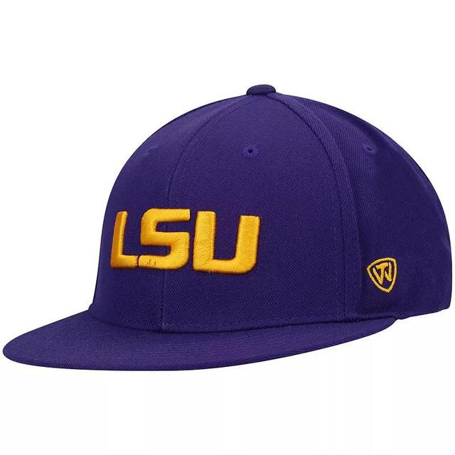 Mens Top of the World LSU Tigers Team Color Fitted Hat Product Image