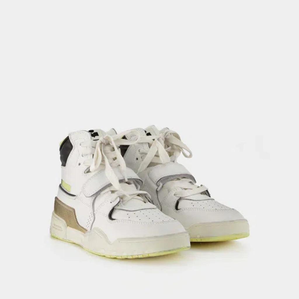 10mm Alsee-gz Leather Sneakers In White Product Image