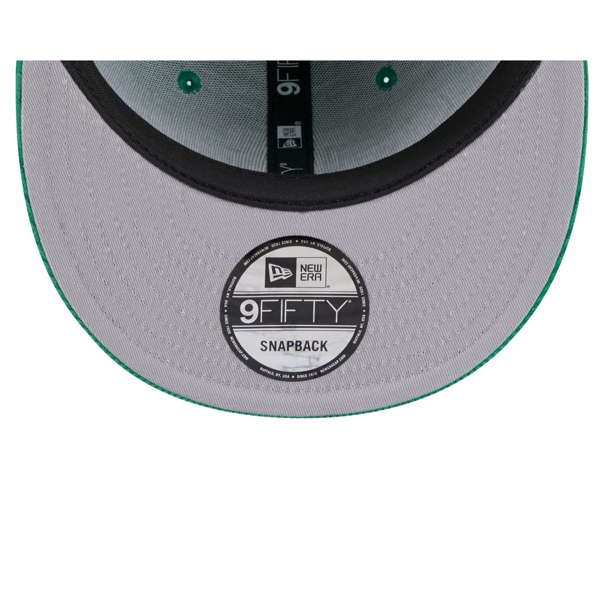 Boston Celtics Throwback Display 9FIFTY Snapback Hat Male Product Image