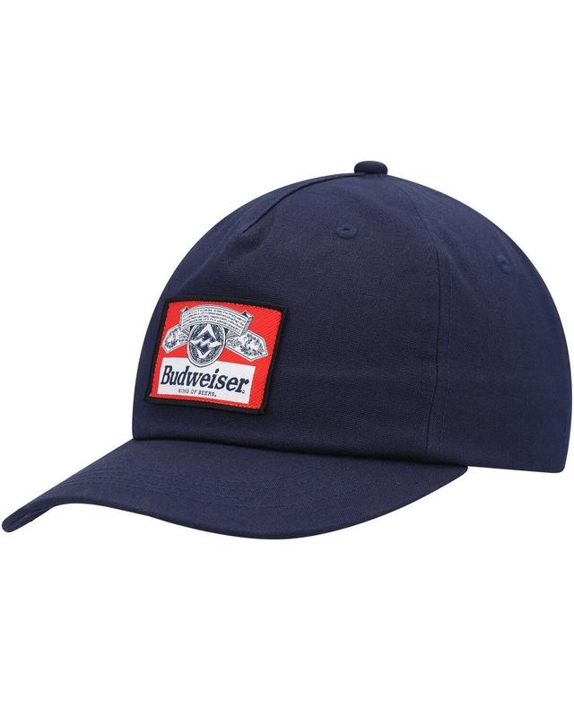 Mens x Budweiser Navy Insignia Snapback Hat Product Image