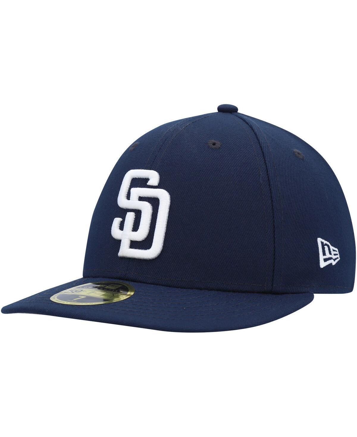 Mens New Era Navy San Diego Padres Oceanside Low Profile 59FIFTY Fitted Hat Product Image