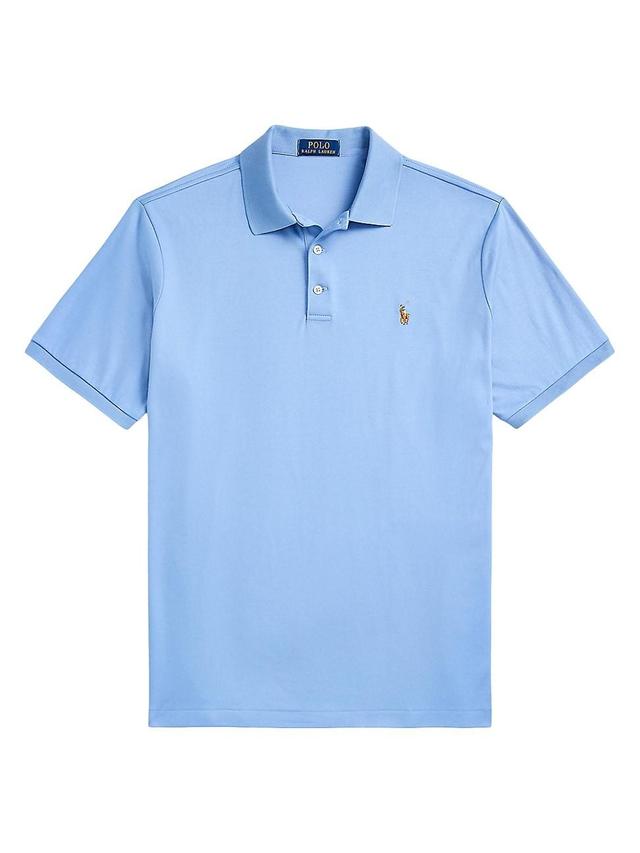 Mens Classic-Fit Soft Cotton Polo Shirt Product Image