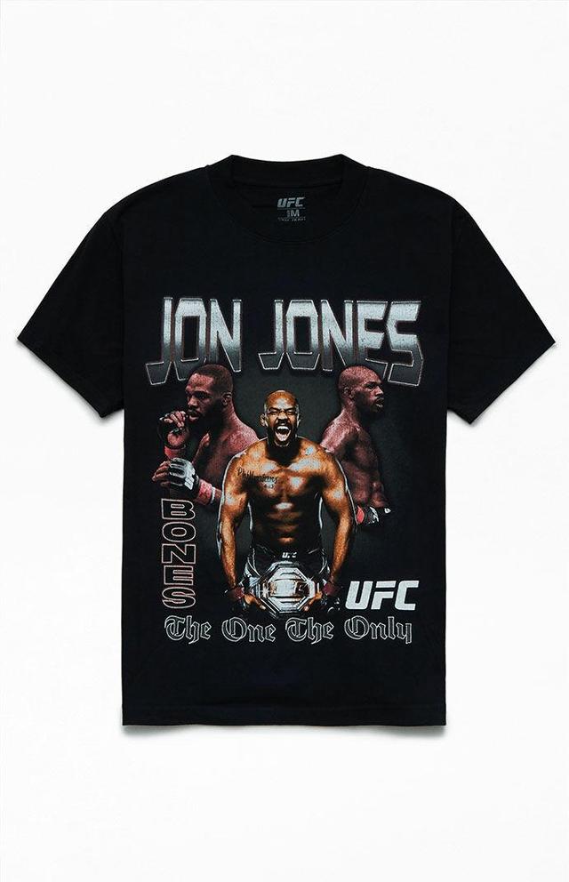 PacSun Mens UFC The One The Only Bone Jones T-Shirt - Blackedium Product Image