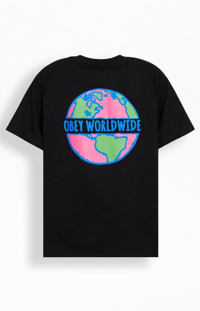 Obey Men's Planet Classic T-Shirt Product Image