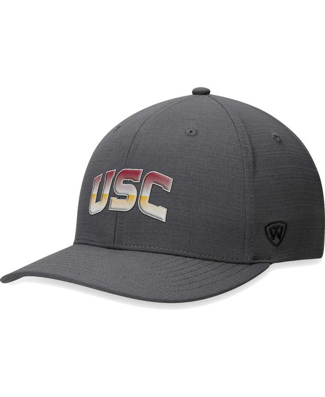 Mens Top of the World Gray Usc Trojans Iron Flex Hat Product Image