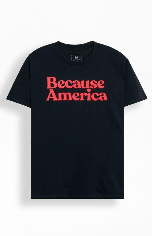 Because Weekend Mens Because America T-Shirt Product Image