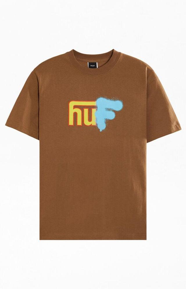 HUF Men's Upside Downtown T-Shirt Product Image