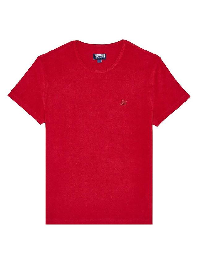 Mens Cotton-Blend Crewneck T-Shirt Product Image