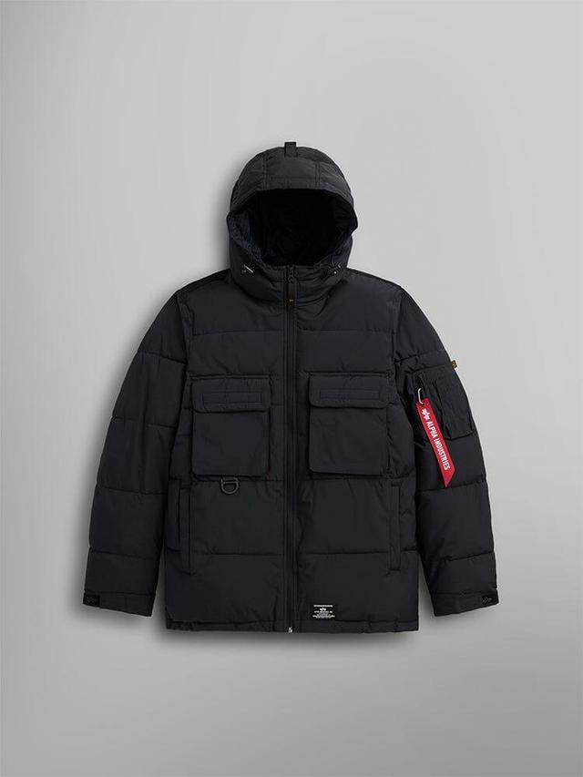 HOODED PUFFER JACKET Male Product Image