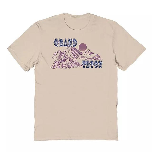 Mens Country Parks Grand Teton Graphic Tee Brown Product Image