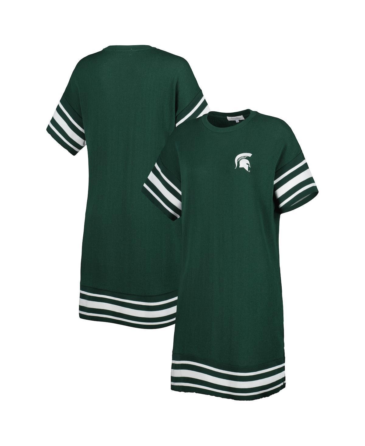 Womens Touch Green Michigan State Spartans Cascade T-shirt Dress product image