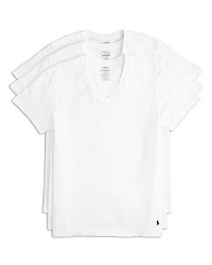 Polo Ralph Lauren Mens V-Neck Classic Undershirt 3-Pack Product Image