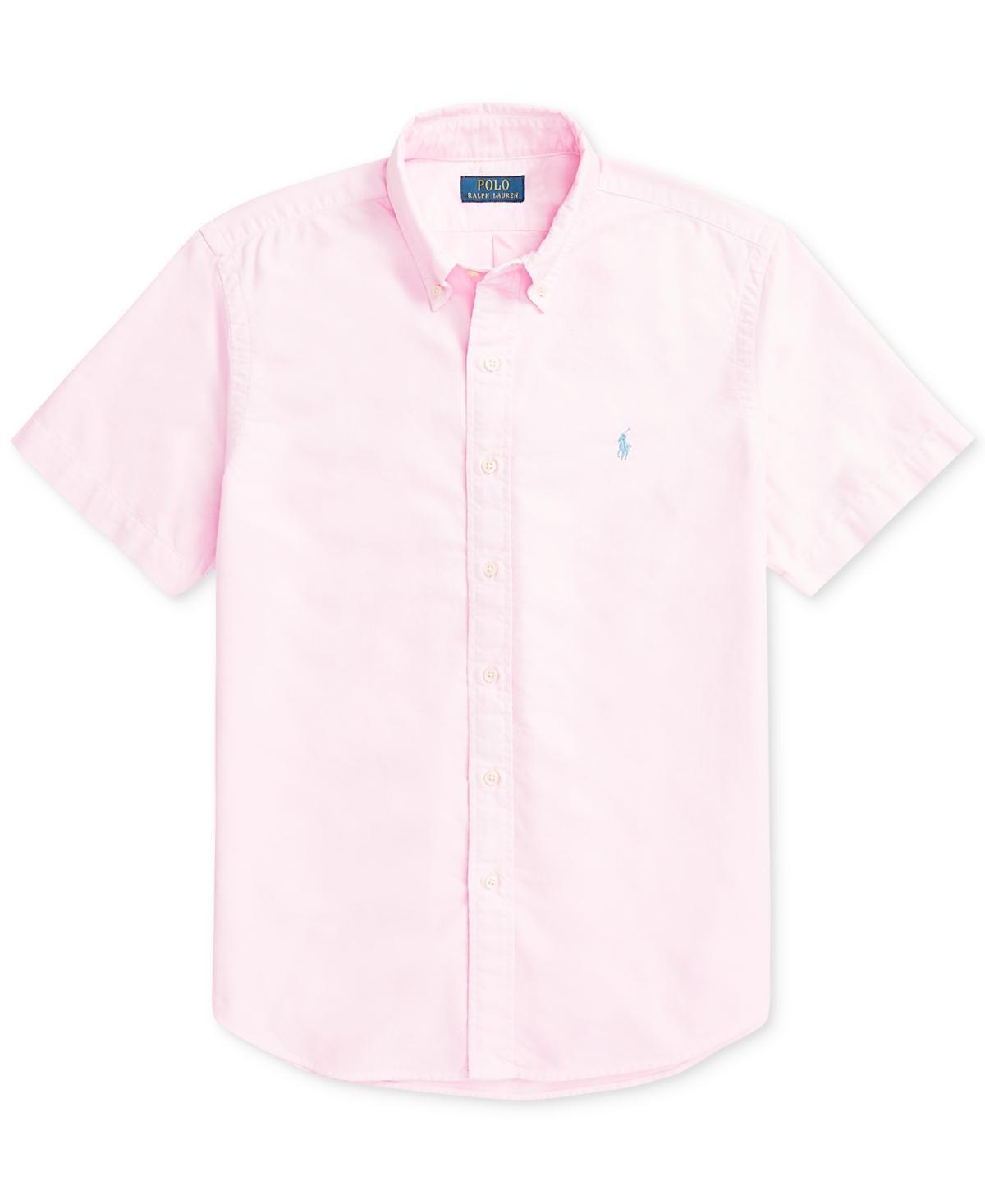 Polo Ralph Lauren Big  Tall Short Sleeve Oxford Woven Shirt Product Image