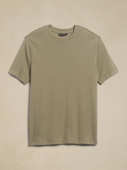 Slim Mini Ribbed T-Shirt Product Image