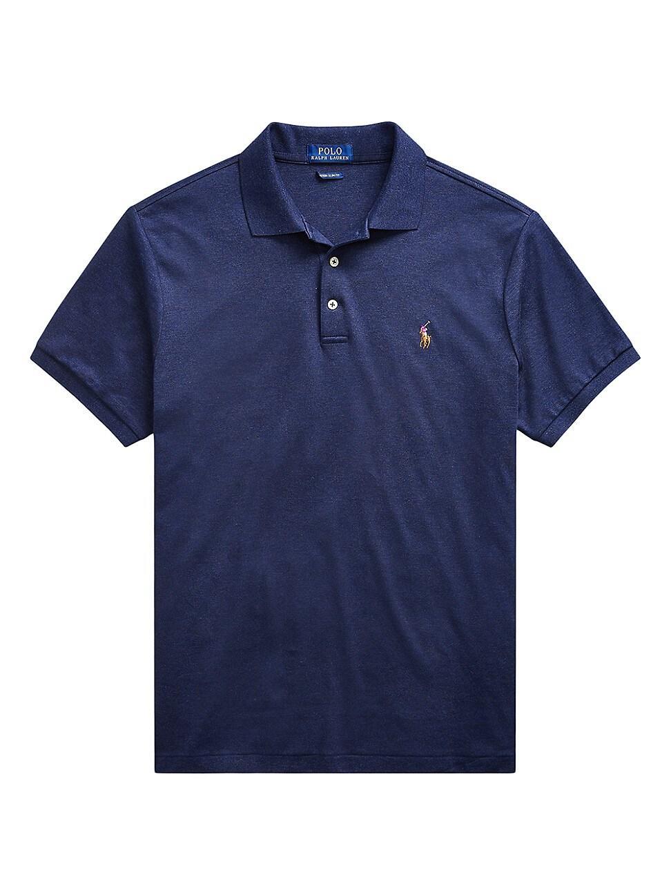 Mens Pima Cotton Polo Shirt Product Image