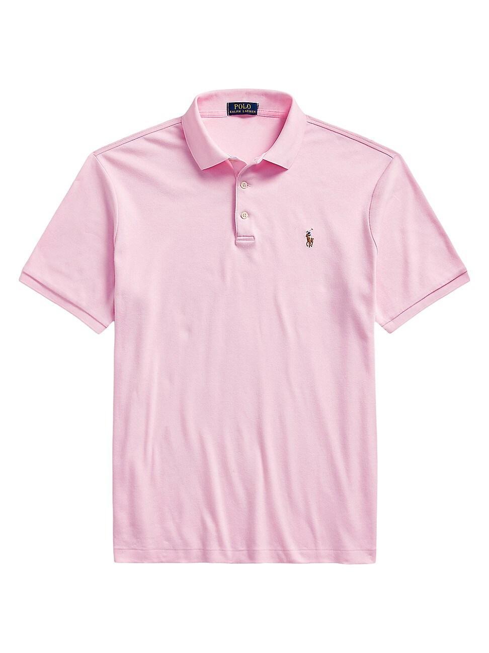 Mens Classic-Fit Soft Cotton Polo Shirt Product Image