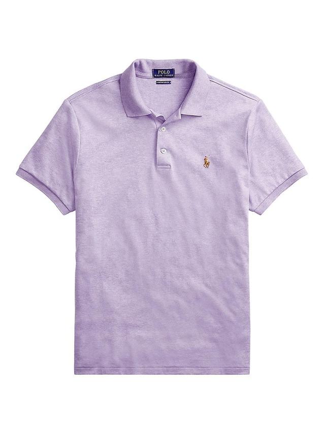 Mens Cotton Polo Shirt Product Image