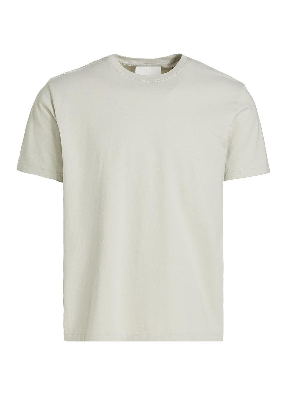 Mens Short-Sleeve Logo Cotton T-shirt Product Image