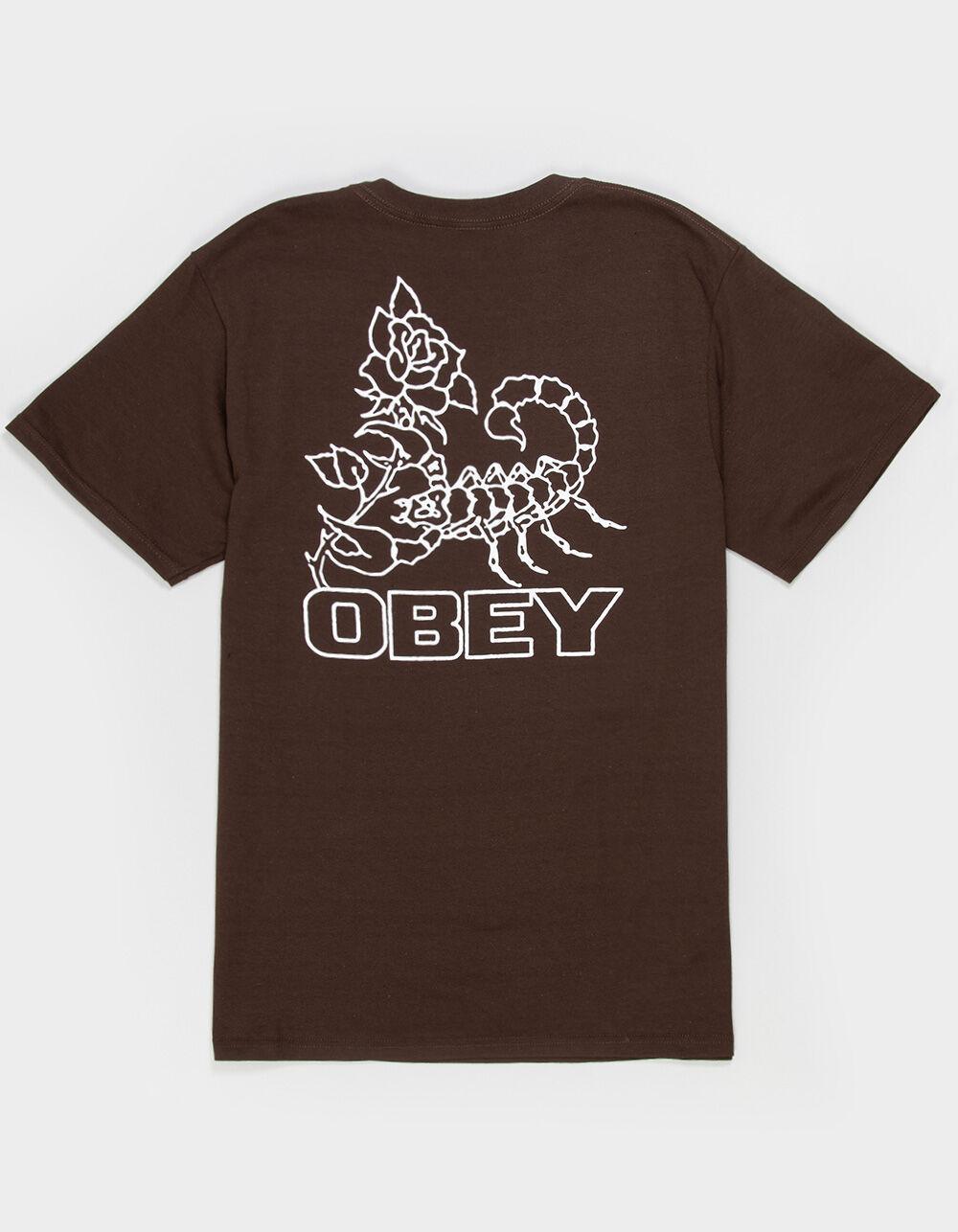 OBEY Scorpion Rose Mens Tee Product Image