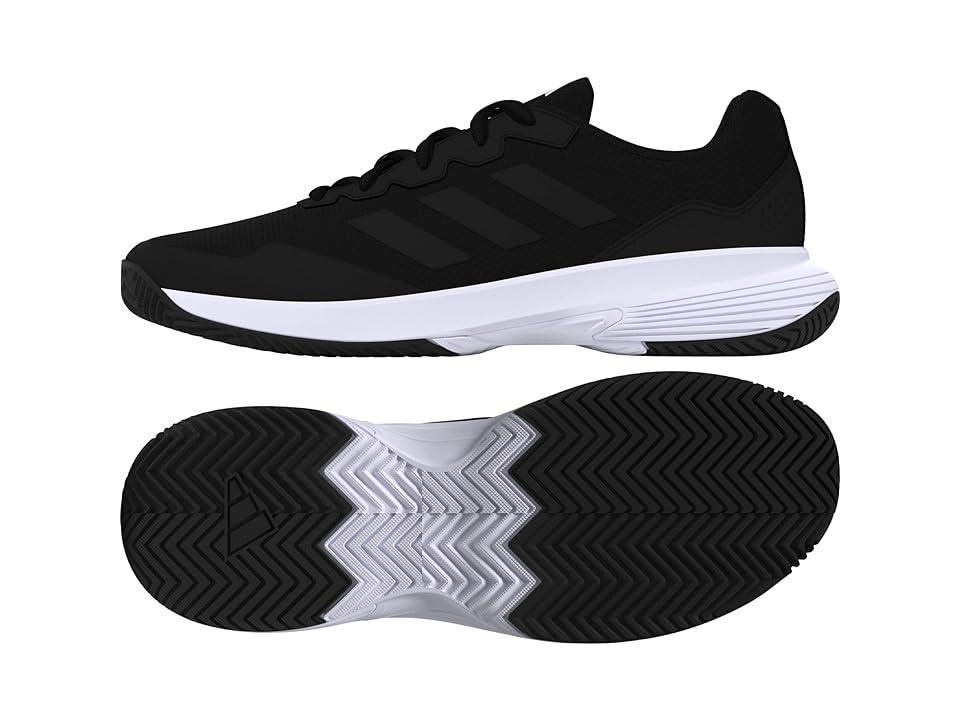 adidas Game Court 2 (Core /Core /Grey Four) Men's Shoes Product Image