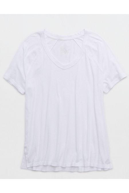 OFFLINE By Aerie Bouncy Cotton Scoop Neck T-Shirt Women's Product Image