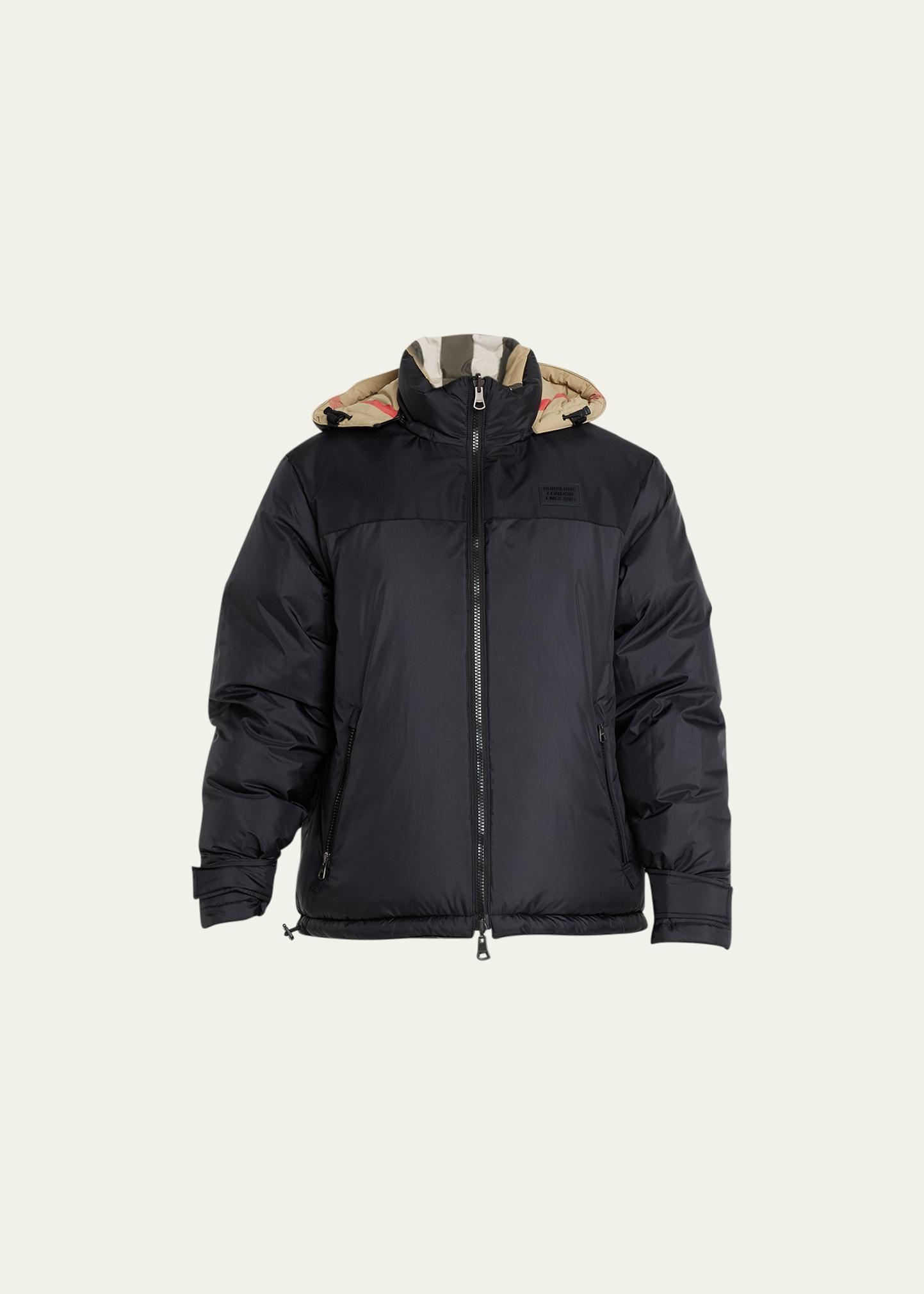 burberry Rutland Reversible Hooded Puffer Jacket Product Image