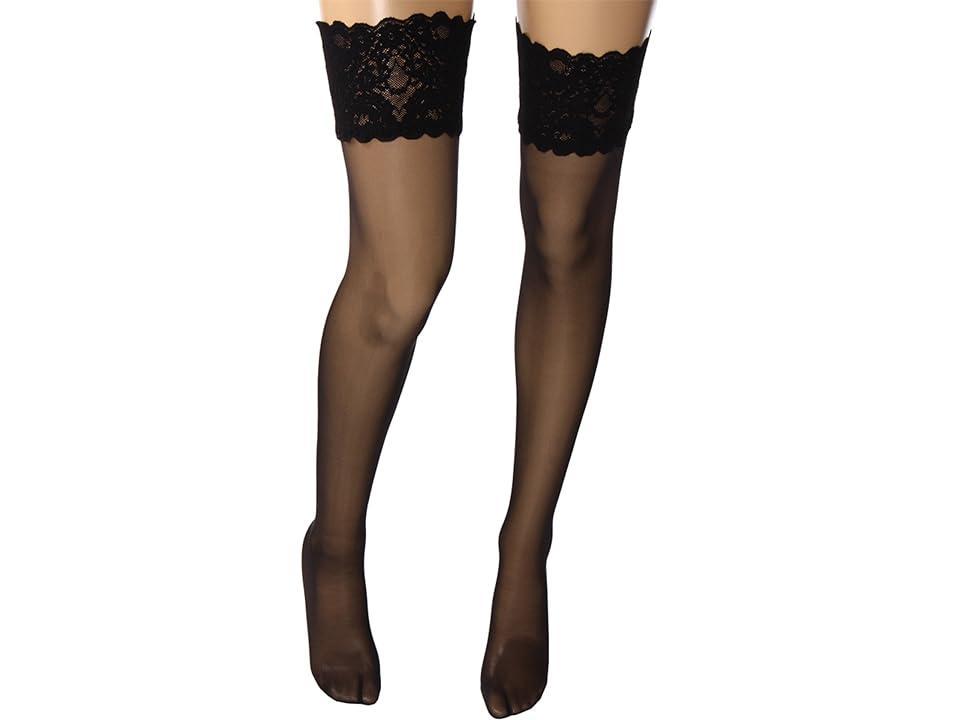 Wolford Satin Touch 20 Stay Up Tights Black. (also in ). Product Image