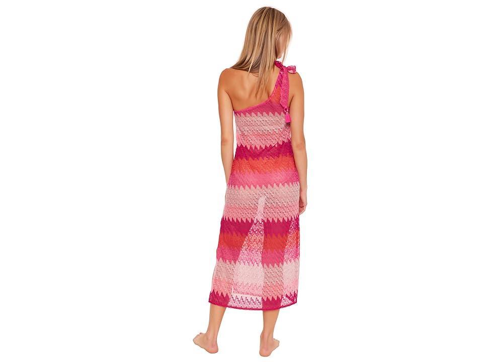 Trina Turk Cascade Crochet Asymmetrical Maxi Women's Swimwear Product Image