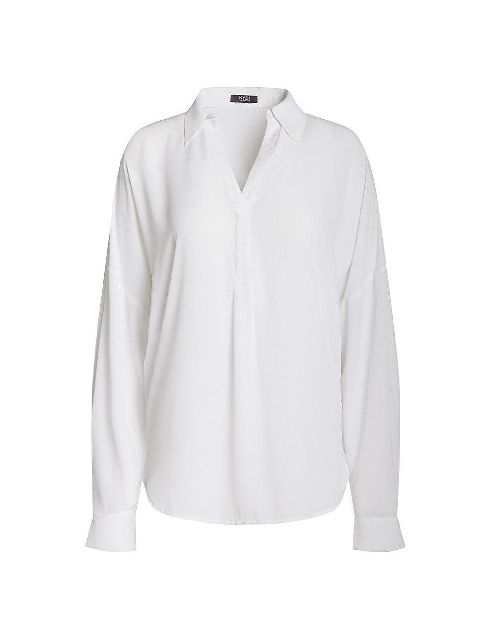 Womens Becky Long-Sleeve Blouse Product Image