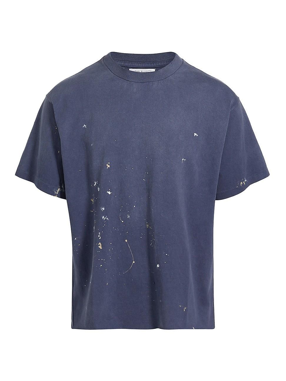 Mens Odeon Splatter Cotton T-Shirt Product Image