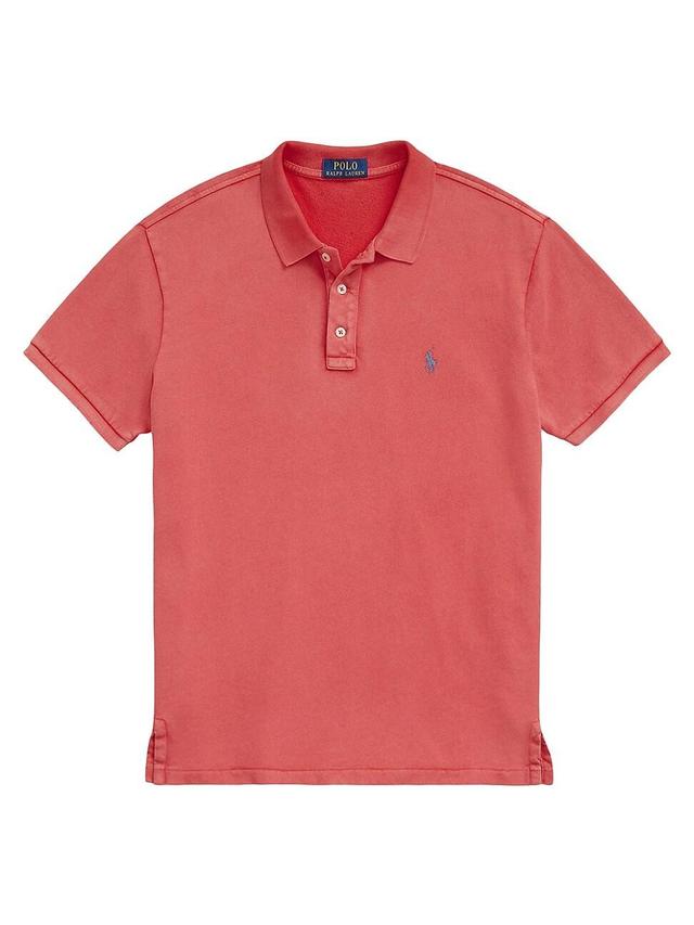 Mens Cotton Polo Shirt Product Image