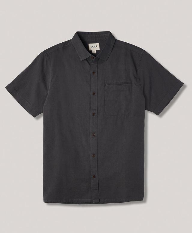 Mens Canopy Linen Blend Button Up XL Product Image