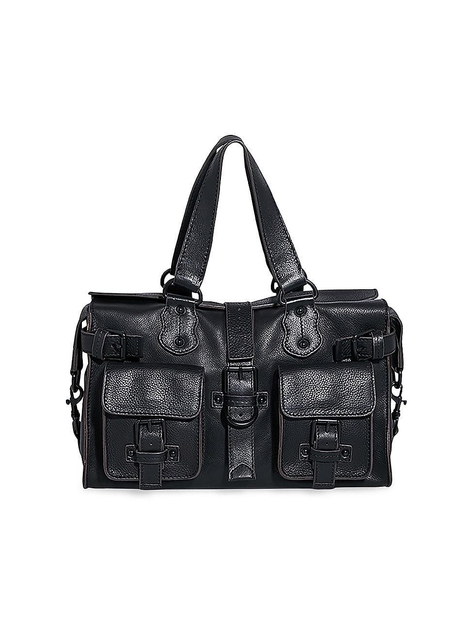 Womens Saddle-Up Leather Satchel product image