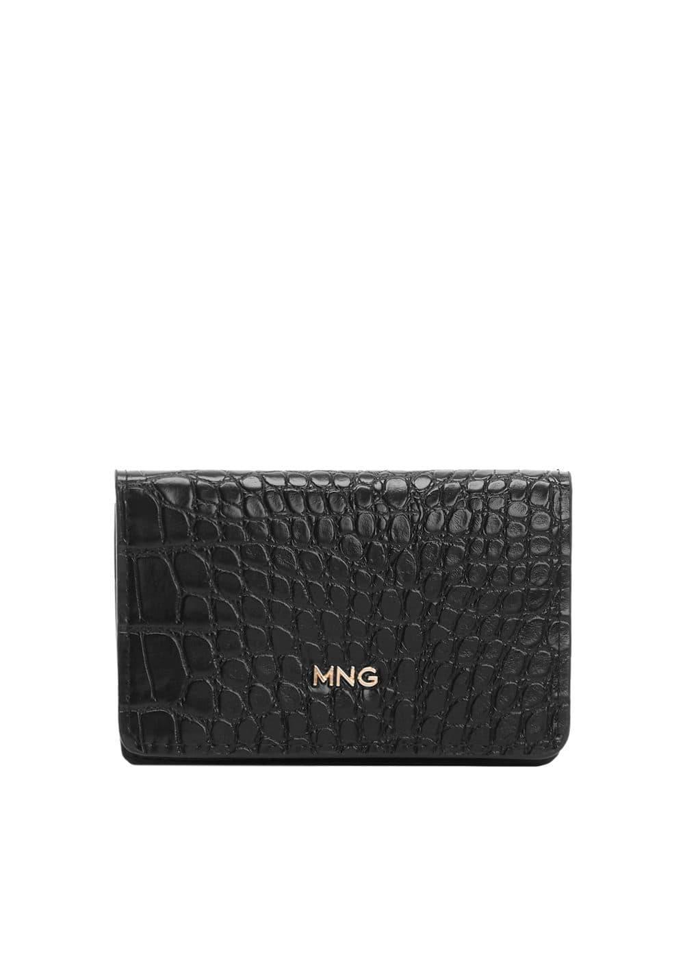 MANGO - Animal print effect wallet - One size - Women Product Image