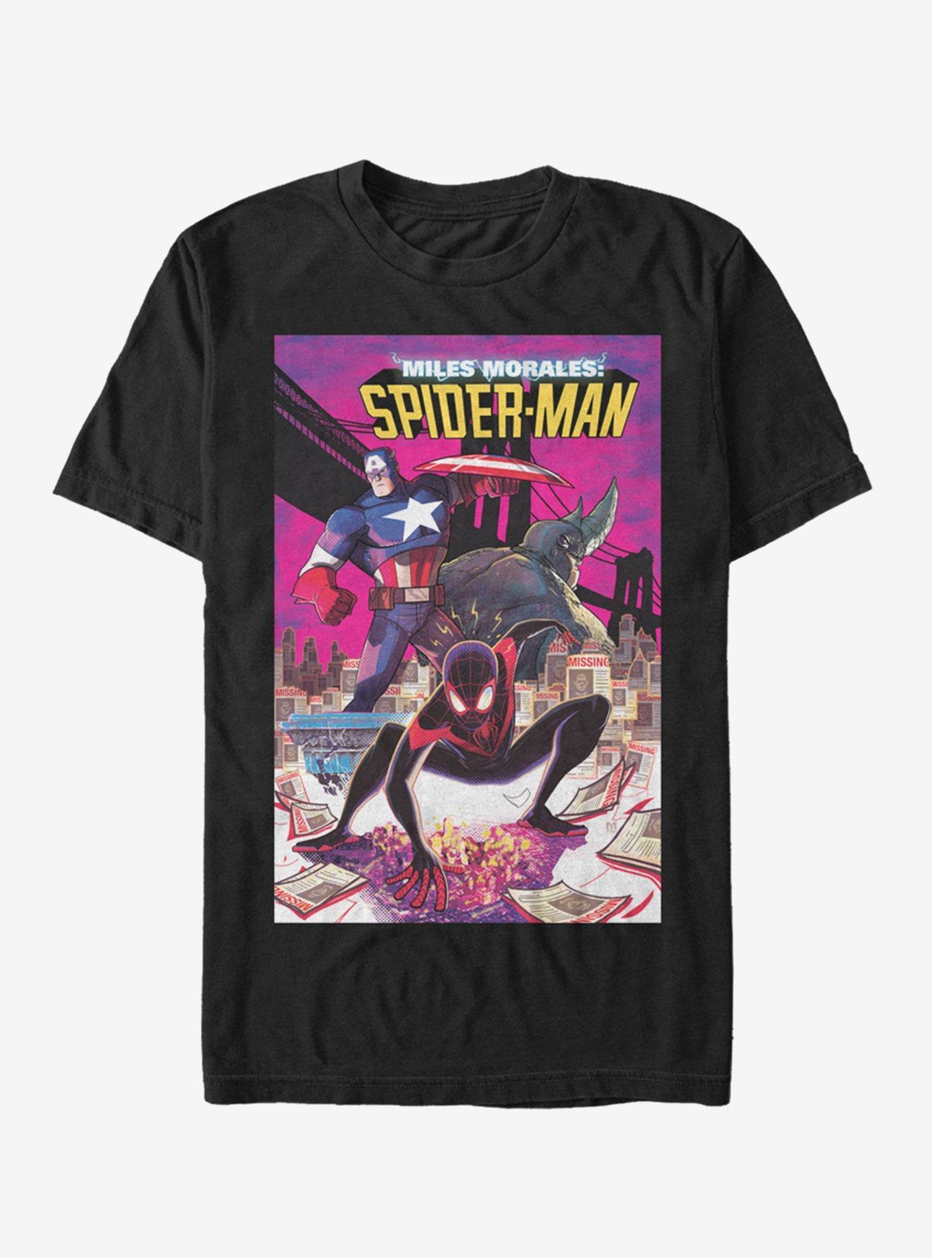 Marvel Spider-Man Miles Morales T-Shirt Product Image