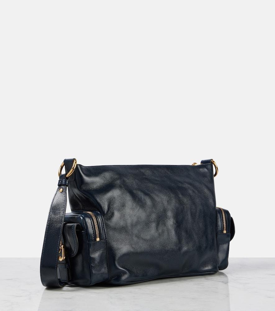 Black Leather Camera Bag Product Image