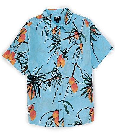 Billabong Sundays Short Sleeve Woven (Tide Pool) Men's Clothing Product Image