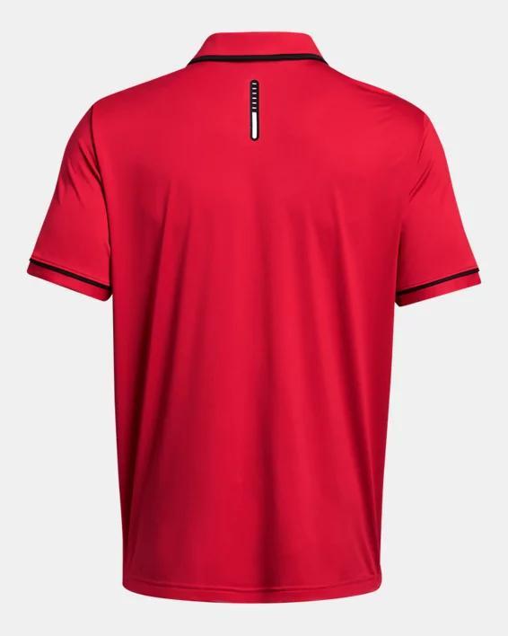 Men's UA Tee 2 Green Collegiate Tipped Polo Product Image