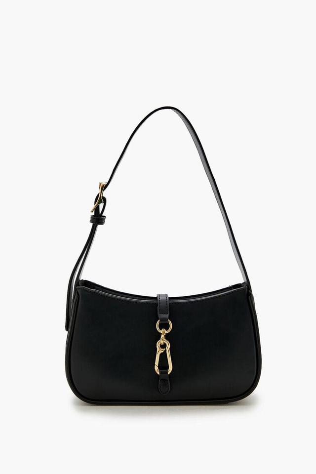 Faux Leather Carabiner Shoulder Bag | Forever 21 Product Image