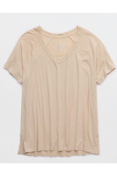 OFFLINE By Aerie Bouncy Cotton Scoop Neck T-Shirt Women's Product Image