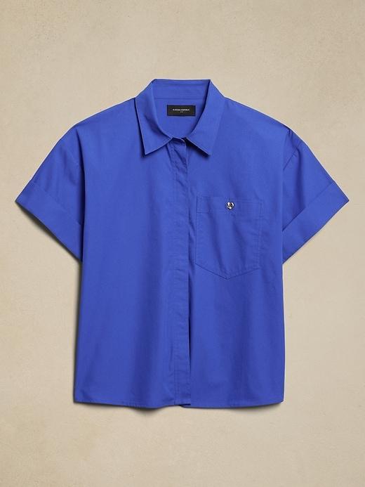 Pocket Poplin Shirt Product Image